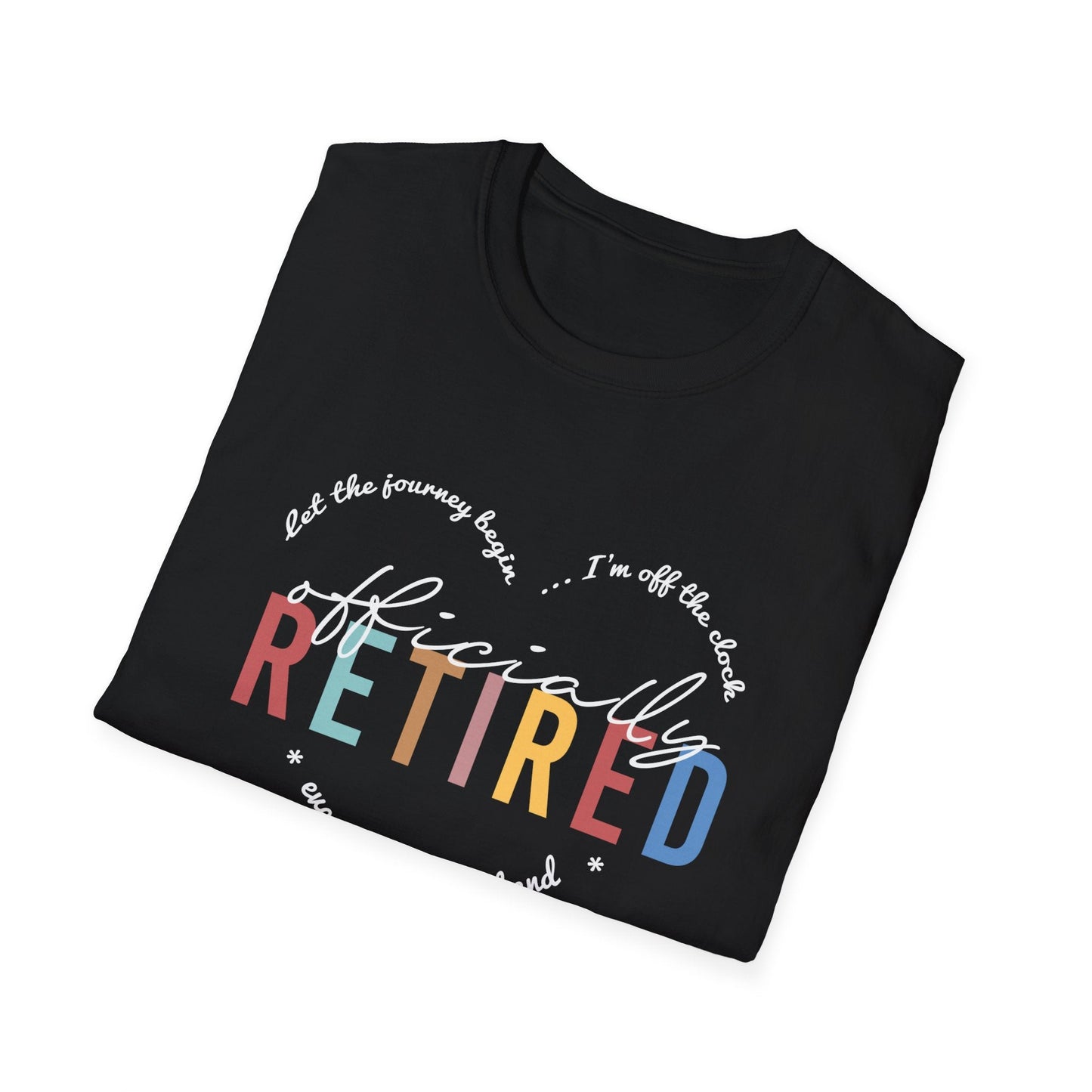 Officially Retired - Ladies Soft Tee