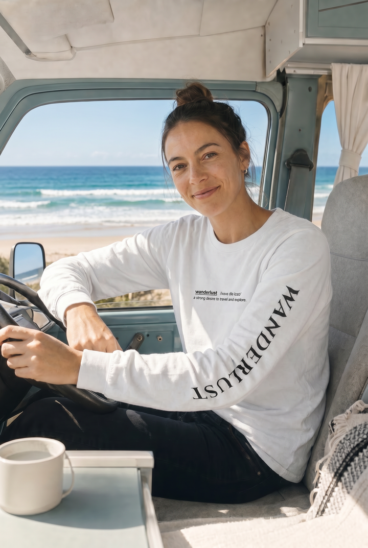 Wanderlust - Unisex Long Sleeved Tee