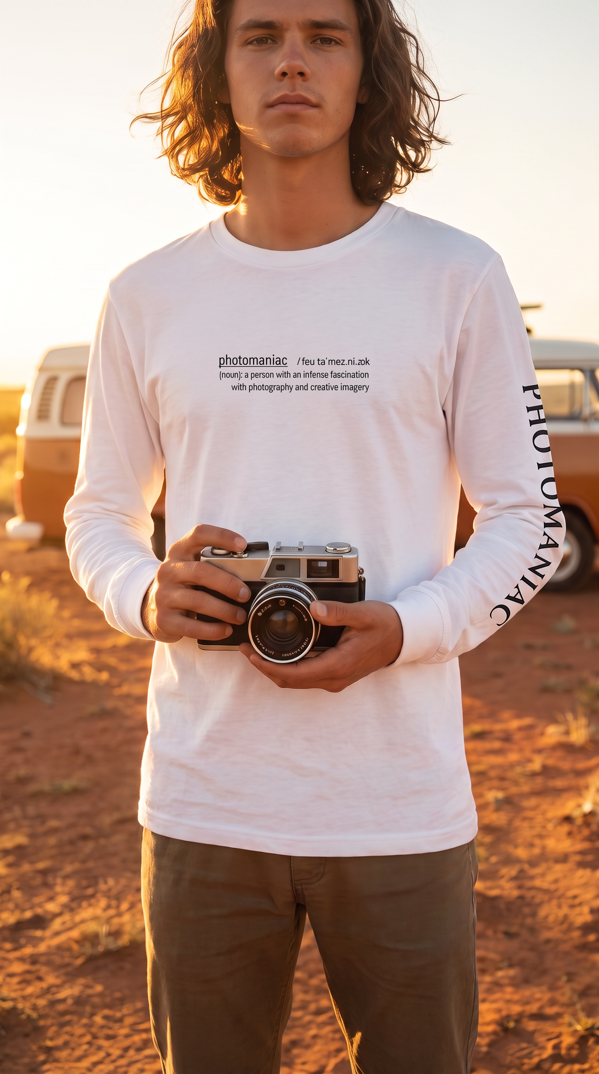 Photomaniac - Unisex Long Sleeved Tee