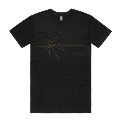 Black front flat lay