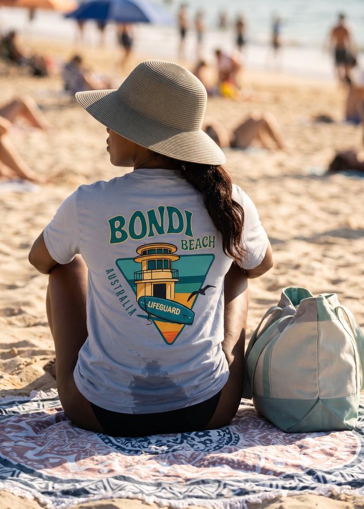 Bondi Beach - Unisex Premium Faded Tee