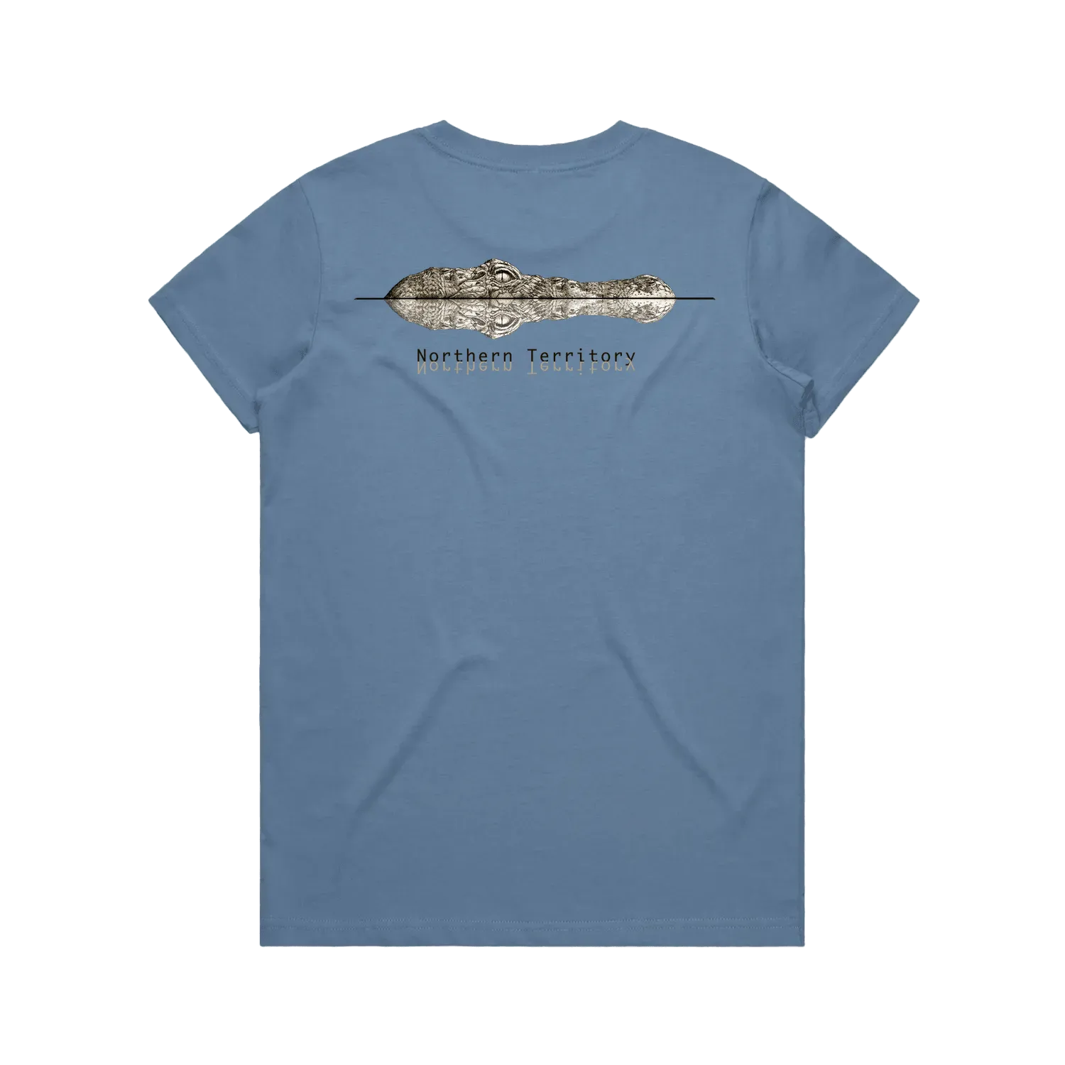 Carolina Blue back flat lay