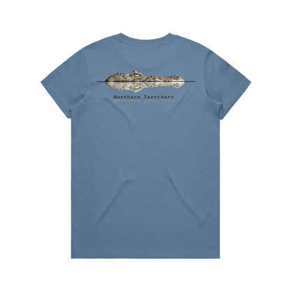 Carolina Blue back flat lay