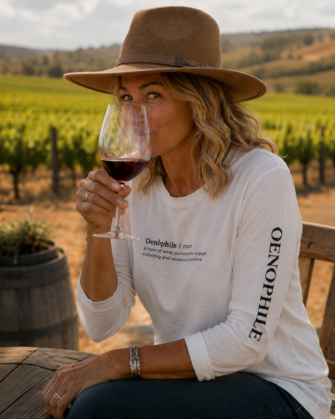Oenophile - Unisex Long Sleeved Tee