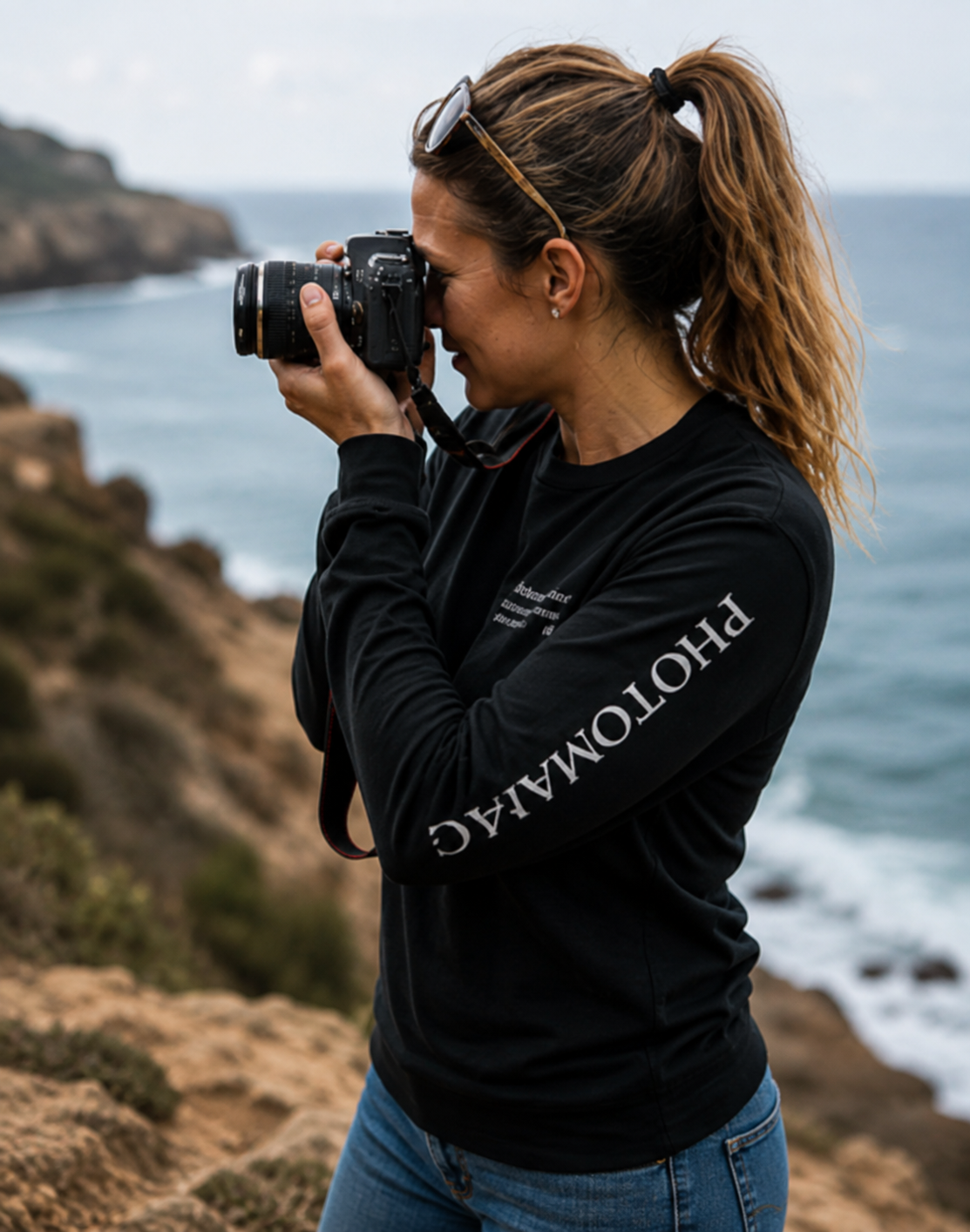 Photomaniac - Unisex Long Sleeved Tee