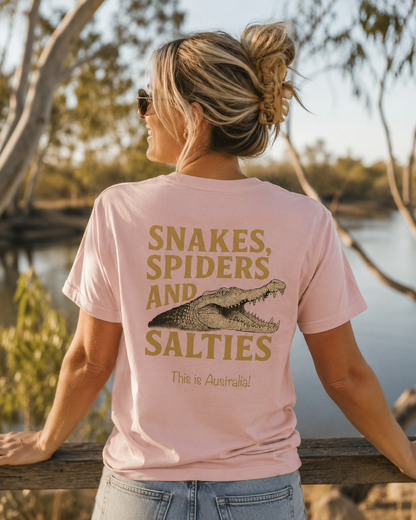 Snakes, Spiders & Salties - Ladies Signature Tee