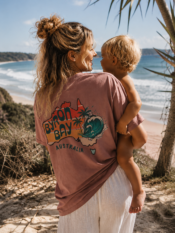 Byron Bay - Unisex Premium Faded Tee