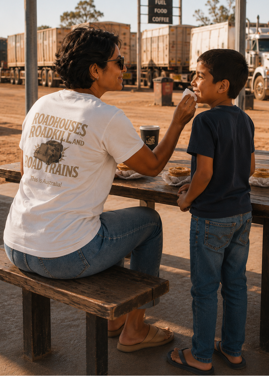 Roadhouses, Roadkill & RoadTrains  - Ladies Signature Tee