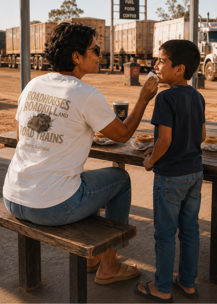 Roadhouses, Roadkill & RoadTrains -  Signature Tee