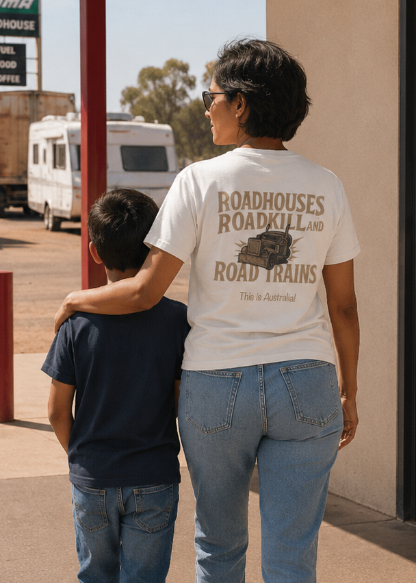 Roadhouses, Roadkill & RoadTrains  - Ladies Signature Tee
