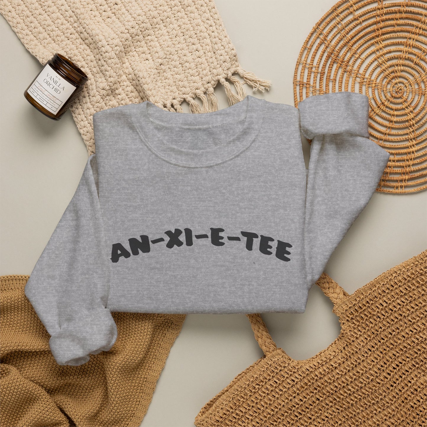 An-xi-et-tee Sweatshirt - Mental Health Awareness.