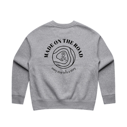 Grey Marle back flat lay