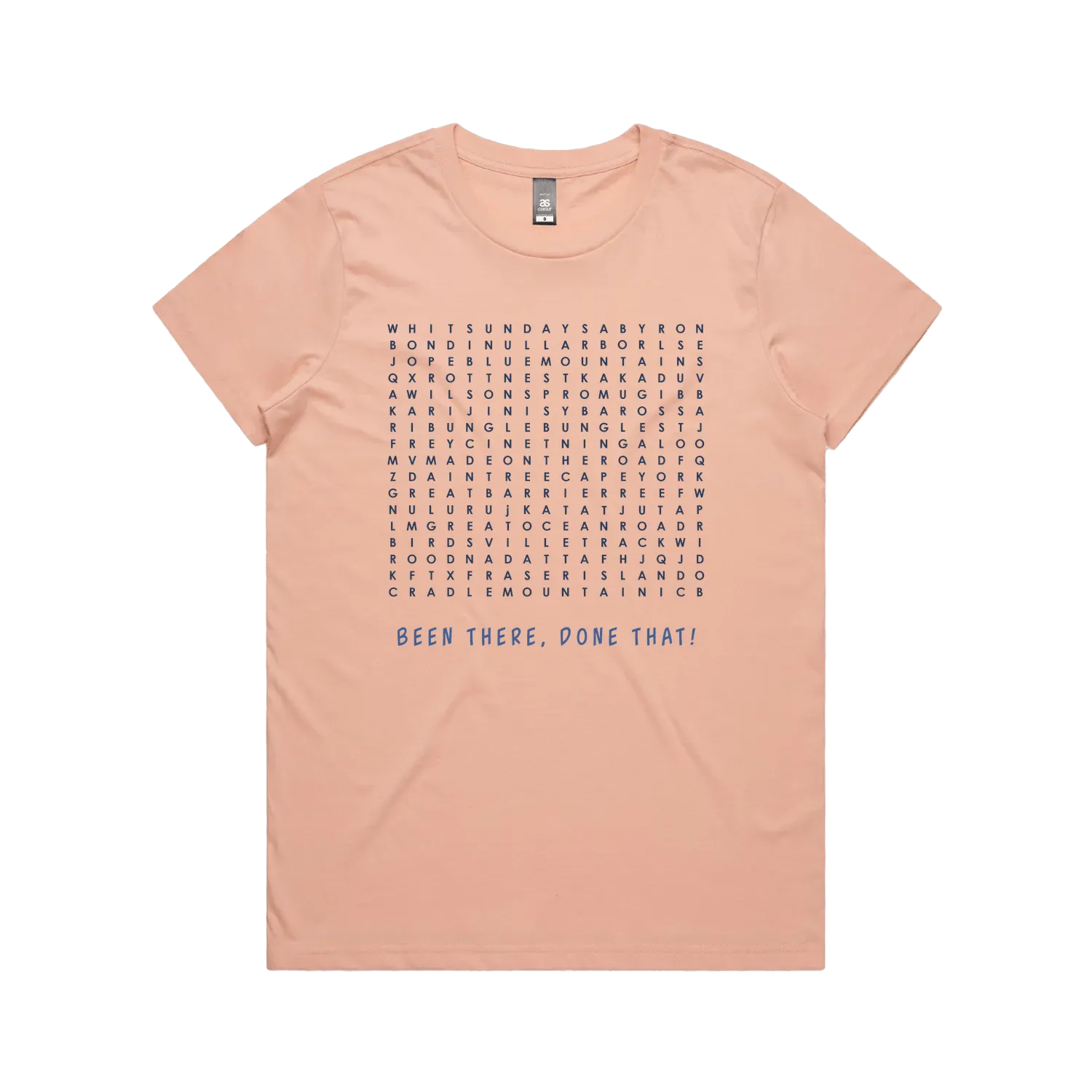 Pale Pink front flat lay