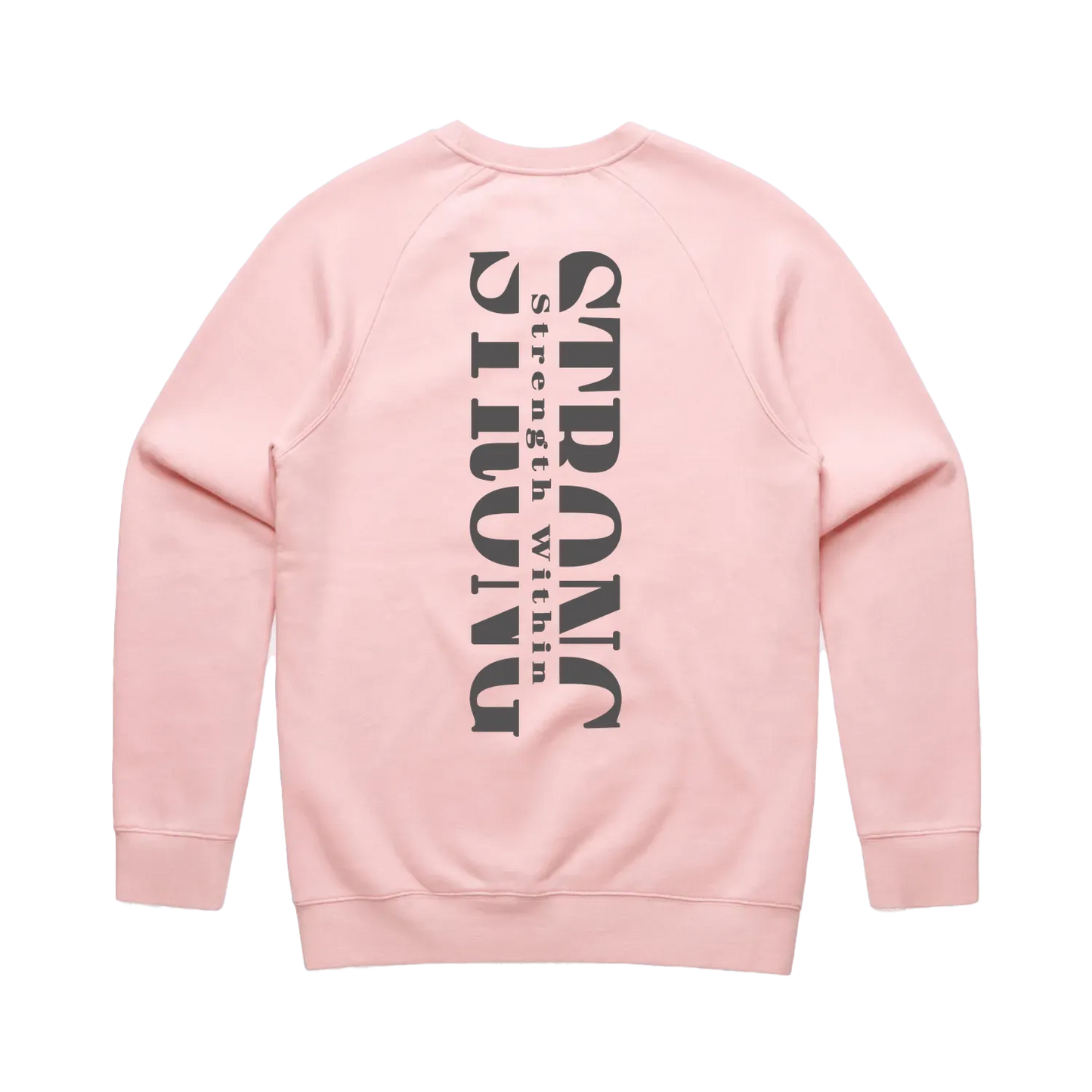 Pink back flat lay