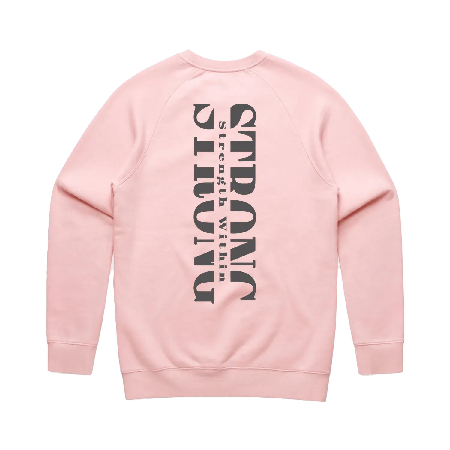 Pink back flat lay