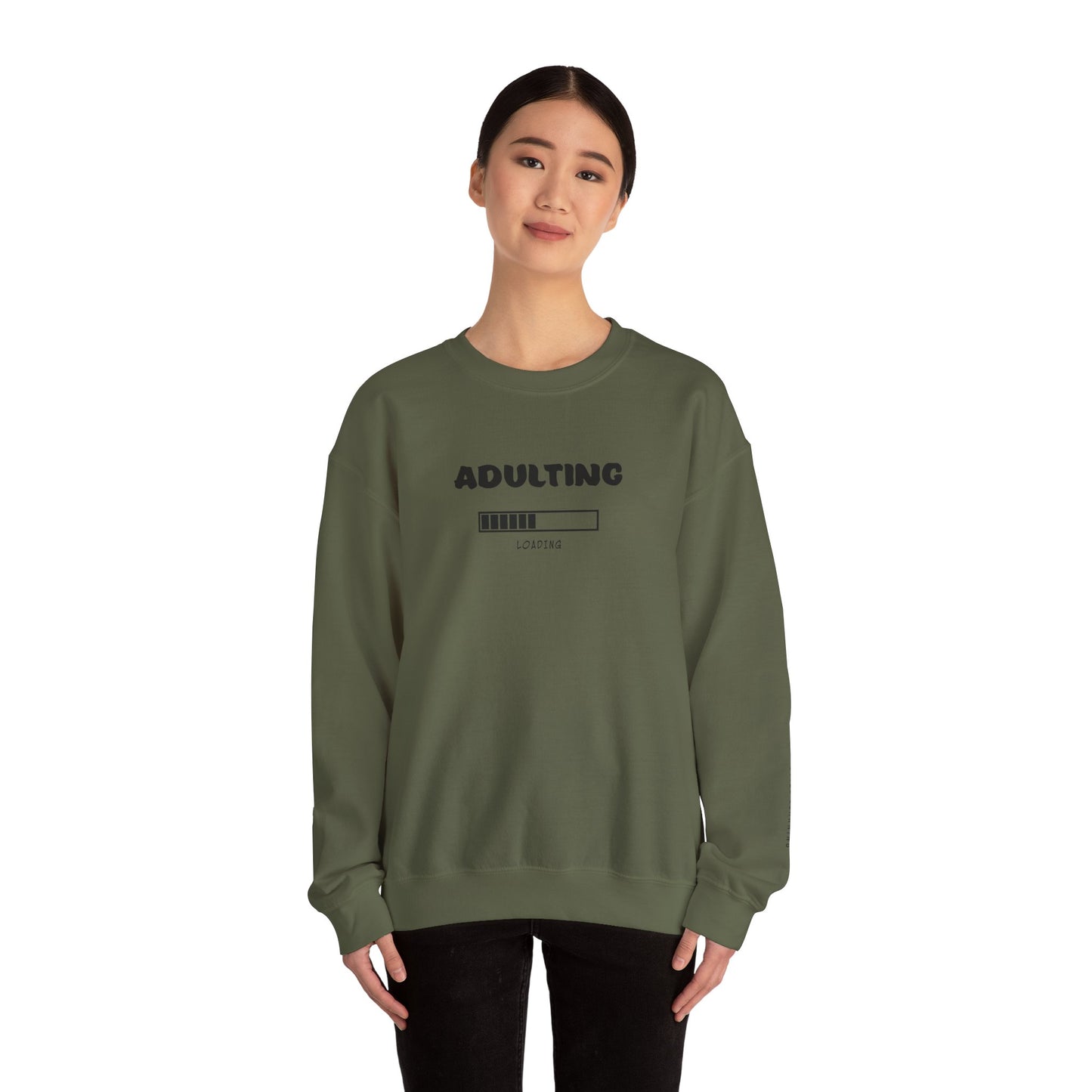 Adulting Sweatshirt - Mental Health Awareness