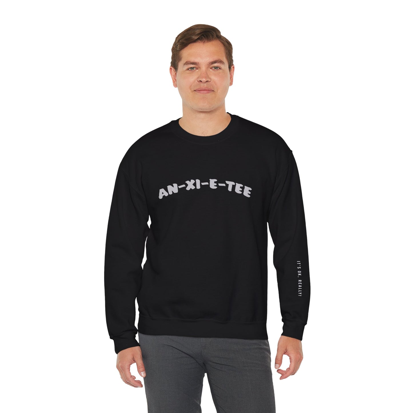 An-xi-et-tee Sweatshirt - Mental Health Awareness.