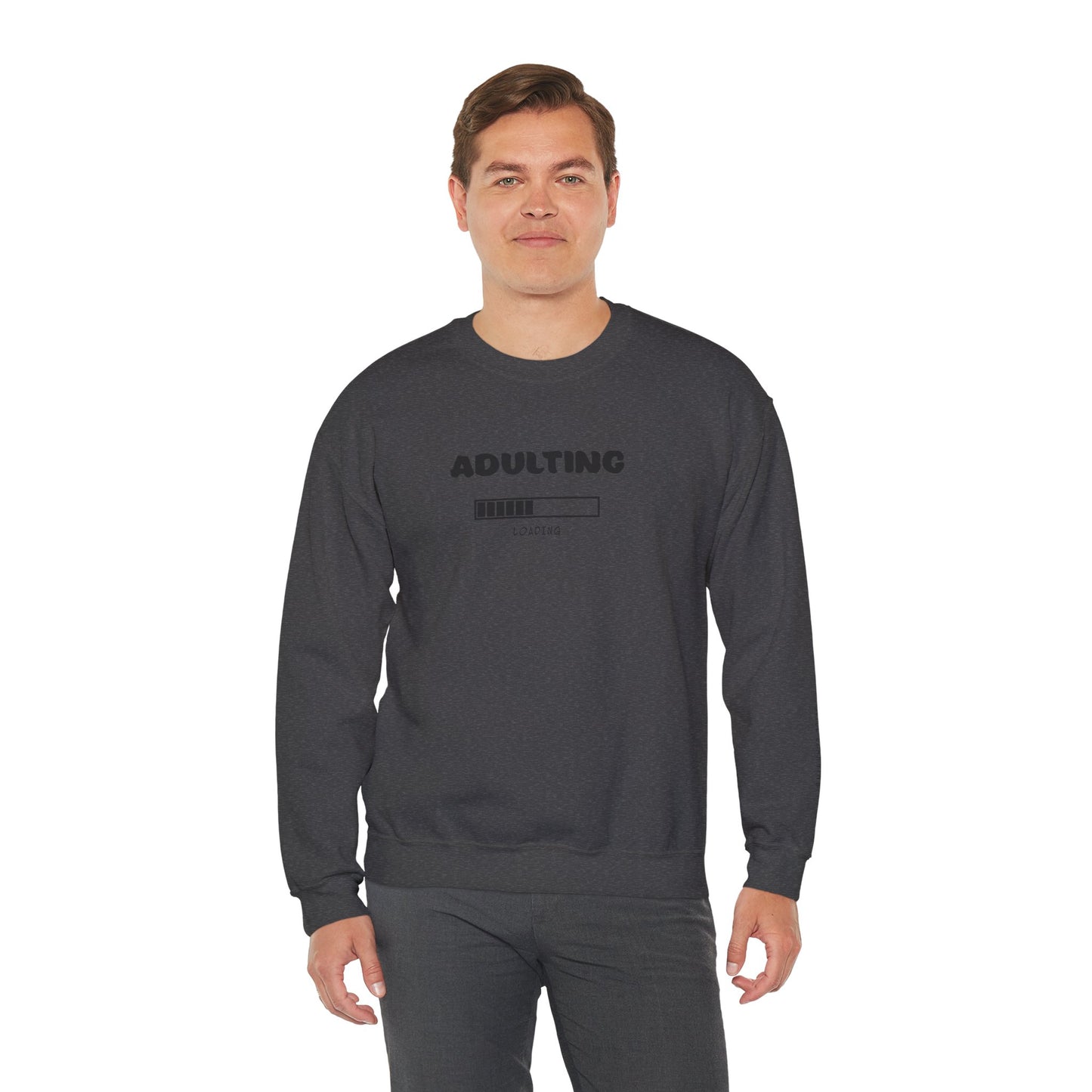 Adulting Sweatshirt - Mental Health Awareness