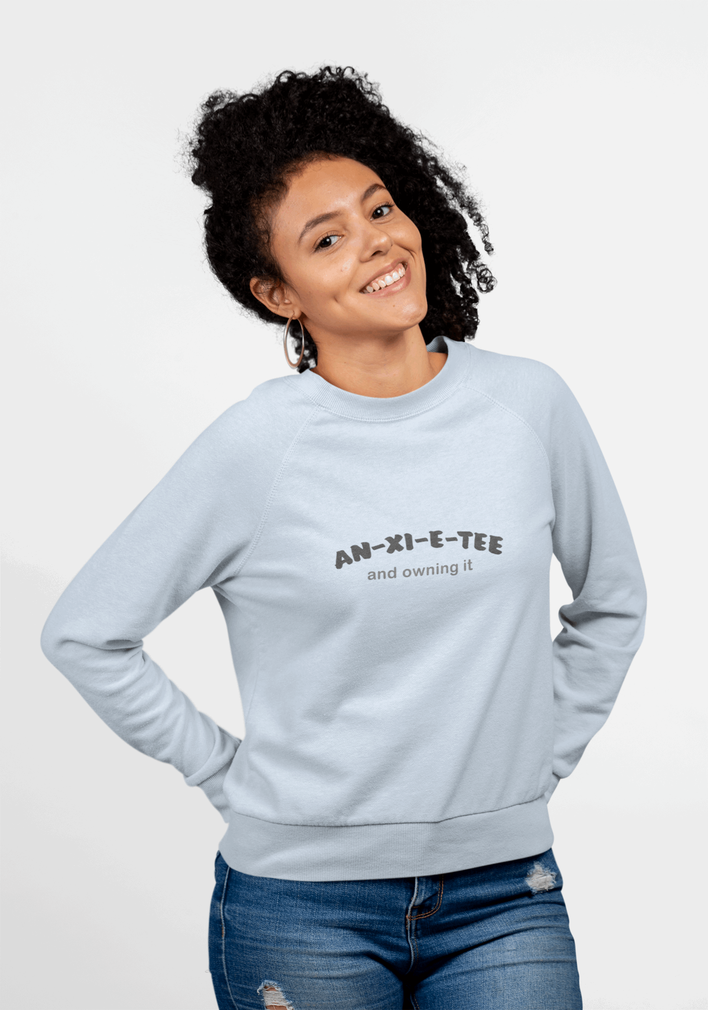 An-xi-et-tee Sweatshirt - Mental Health Awareness.