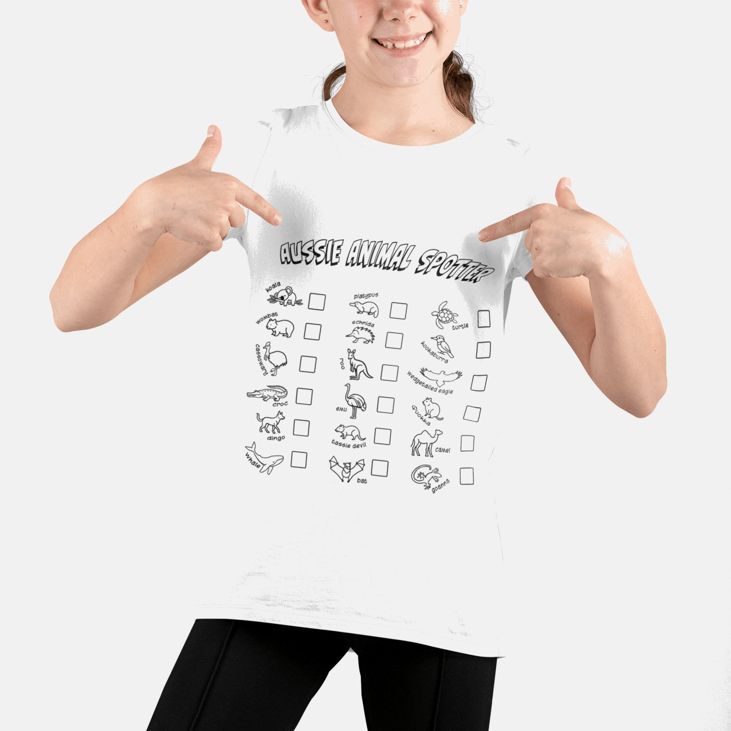 Aussie Animal Spotter - Kids Tee