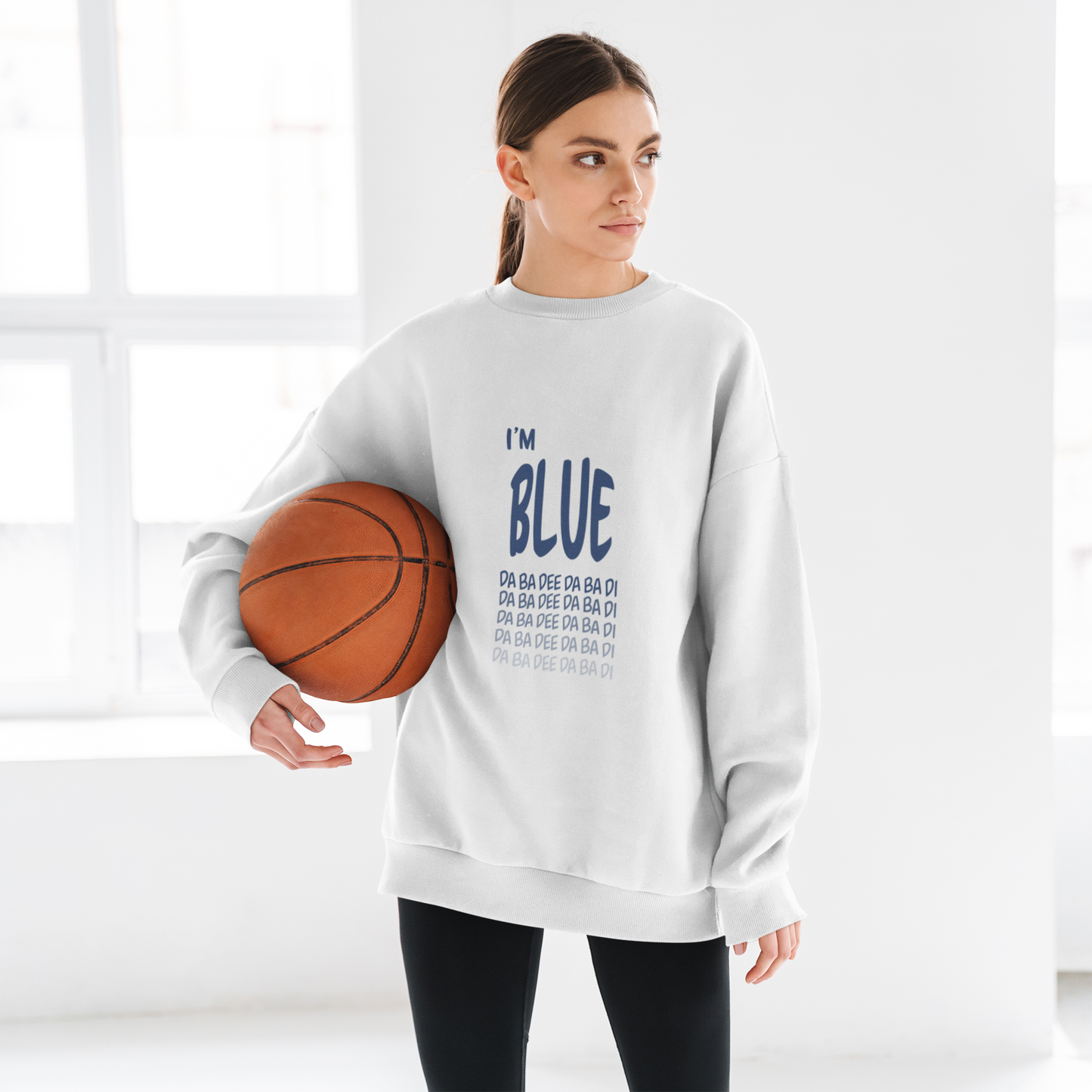 Blue Sweatshirt - Mental Health Awareness.