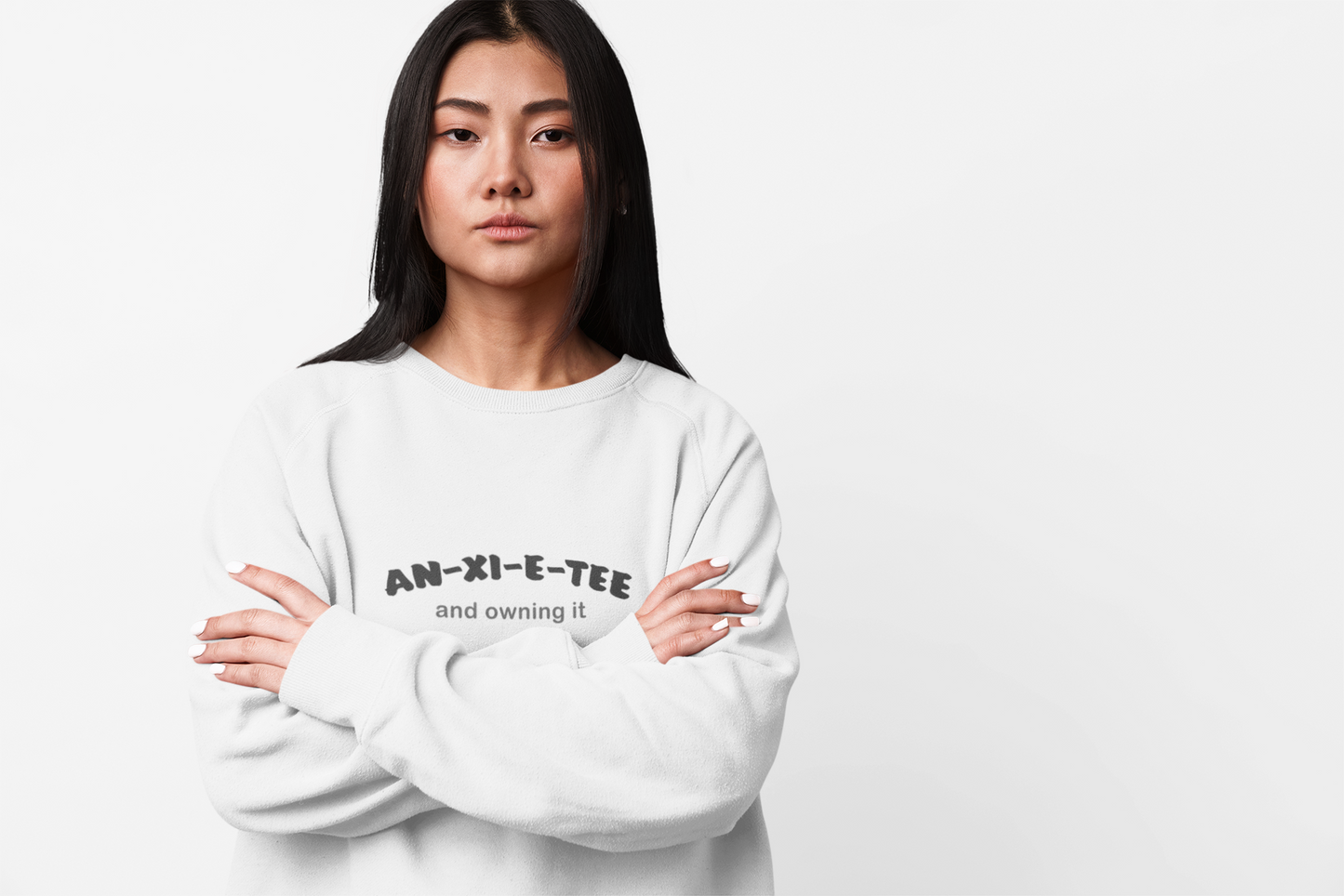 An-xi-et-tee Sweatshirt - Mental Health Awareness.