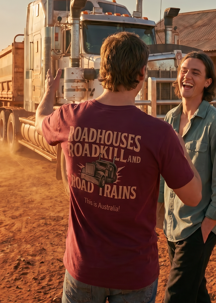 Roadhouses, Roadkill & RoadTrains -  Signature Tee