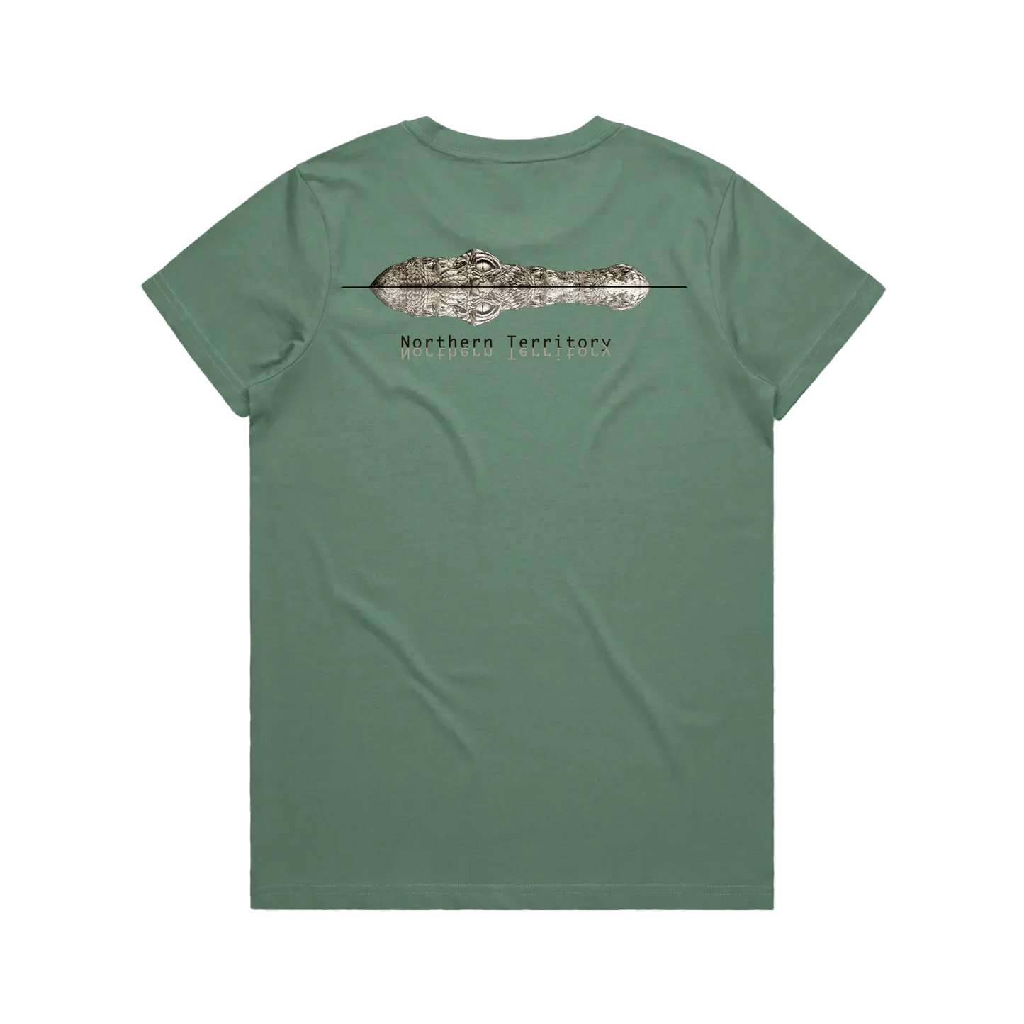 Sage back flat lay