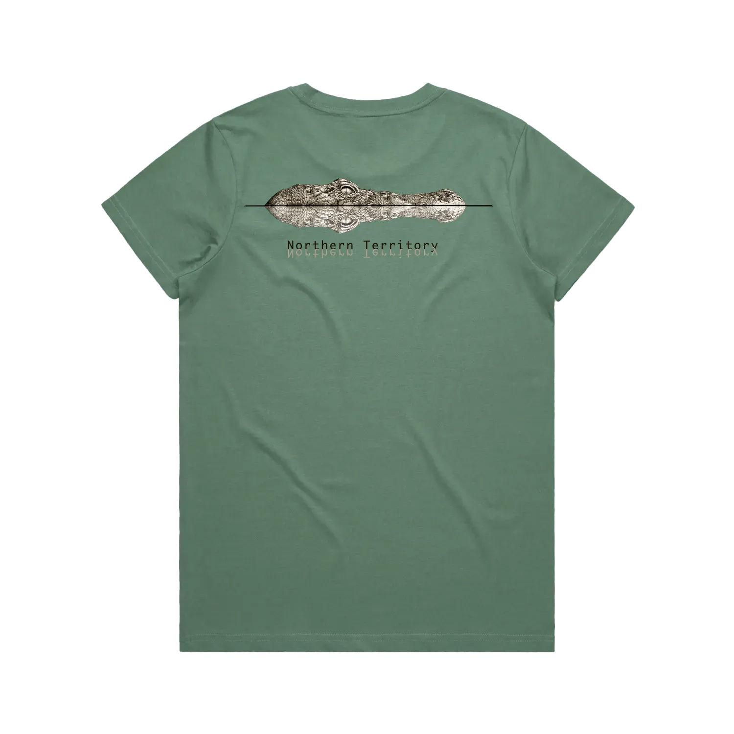 Sage back flat lay