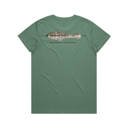 Sage back flat lay