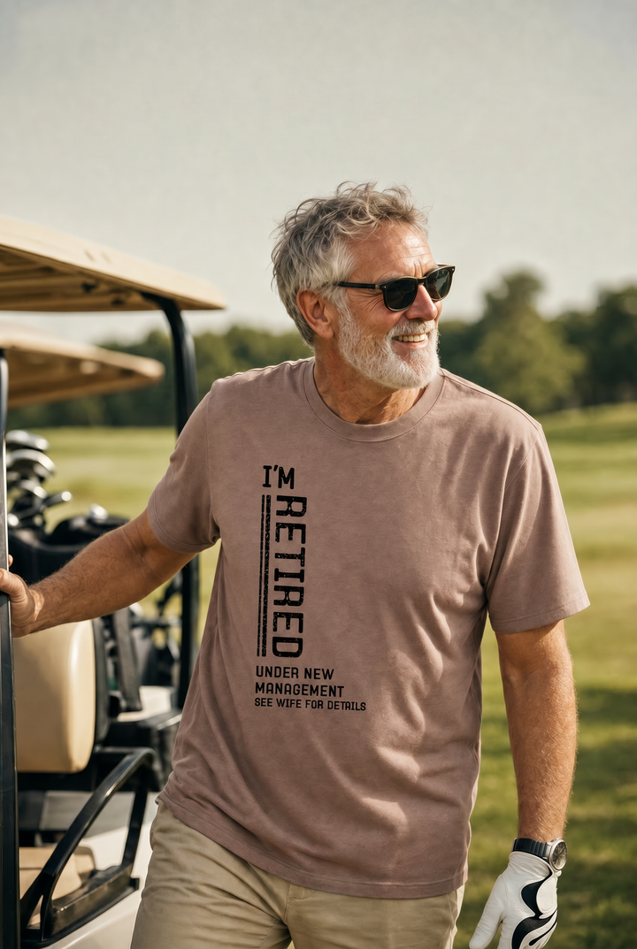 I'm Retired - Mens Premium Faded Tee