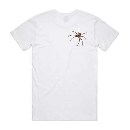 White back flat lay