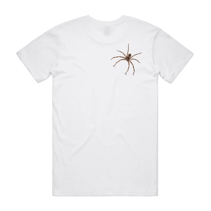 White back flat lay