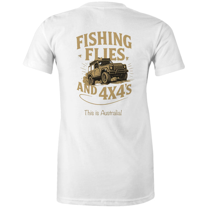 Flies, Fishing and 4x4's - Ladies Signature Tee