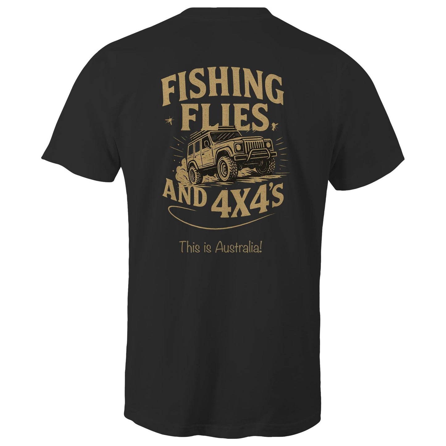 Flies, Fishing and 4x4s - Unisex Signature Tee