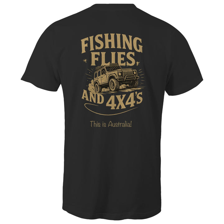Flies, Fishing and 4x4s - Unisex Signature Tee