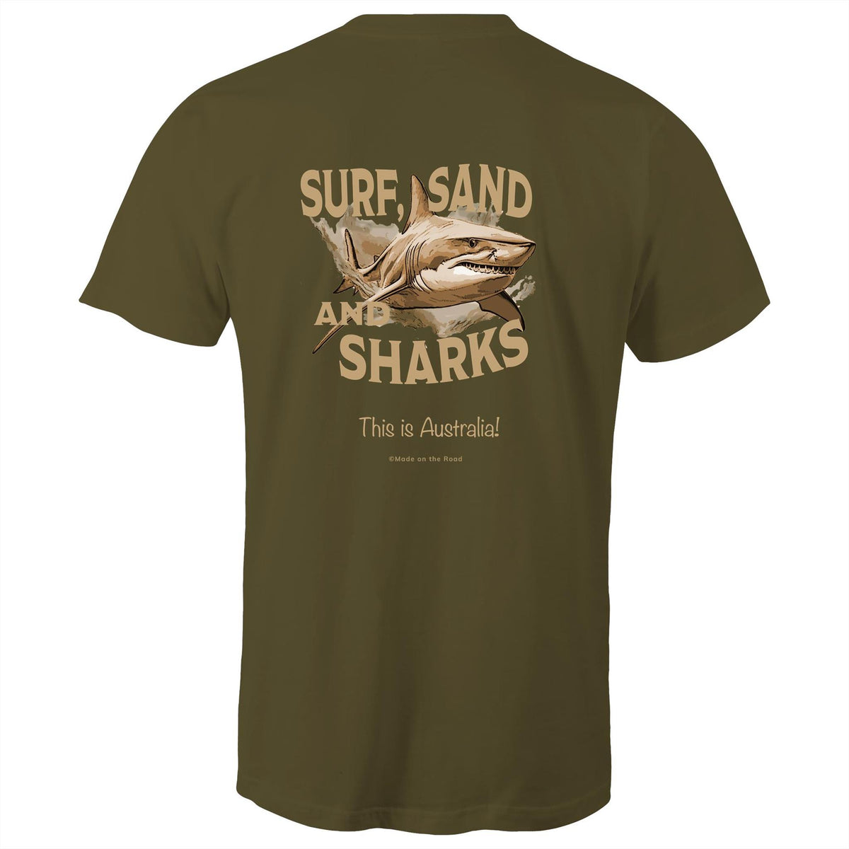 Surf, Sand & Sharks - Signature Tee