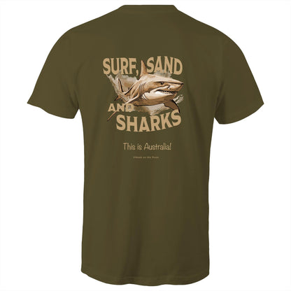 Surf, Sand & Sharks - Signature Tee