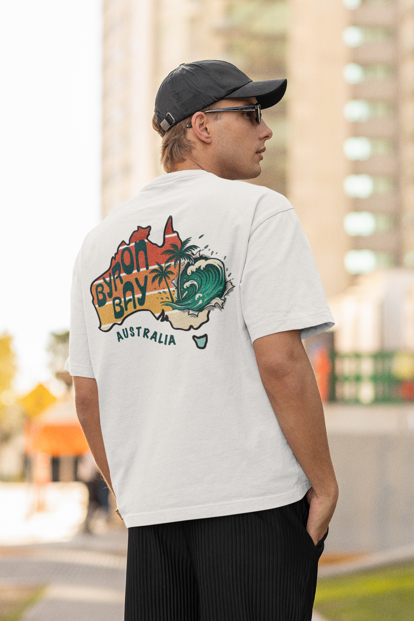 Byron Bay - Unisex Premium Faded Tee