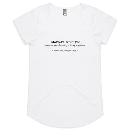 Adventure - Ladies Scoop Neck T-Shirt