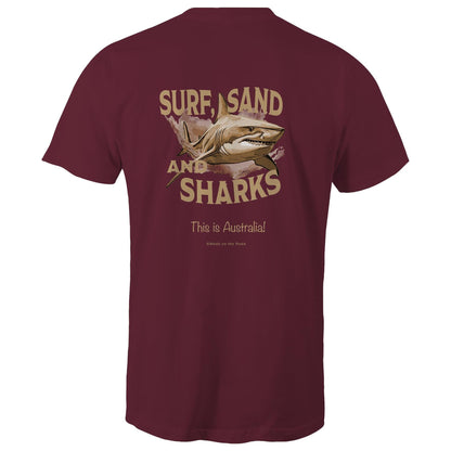 Surf, Sand & Sharks - Signature Tee