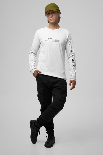 Off-grid - Unisex Long Sleeved Tee