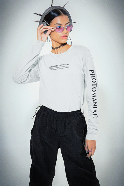 Photomaniac - Unisex Long Sleeved Tee
