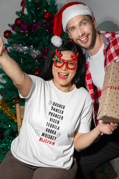 Blitzen - Unisex Christmas Tee