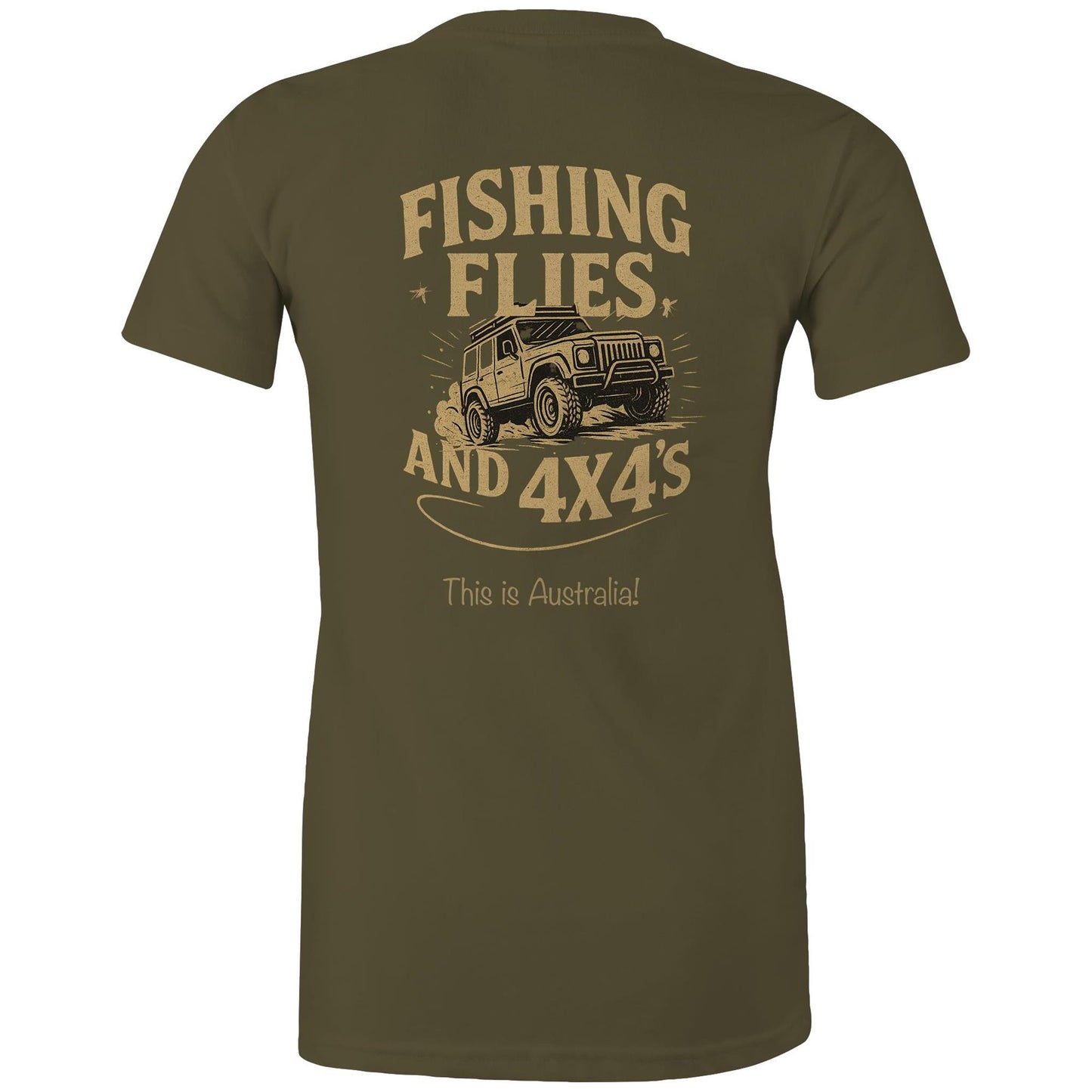 Flies, Fishing and 4x4's - Ladies Signature Tee