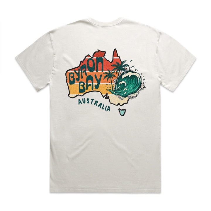 Byron Bay - Unisex Premium Faded Tee
