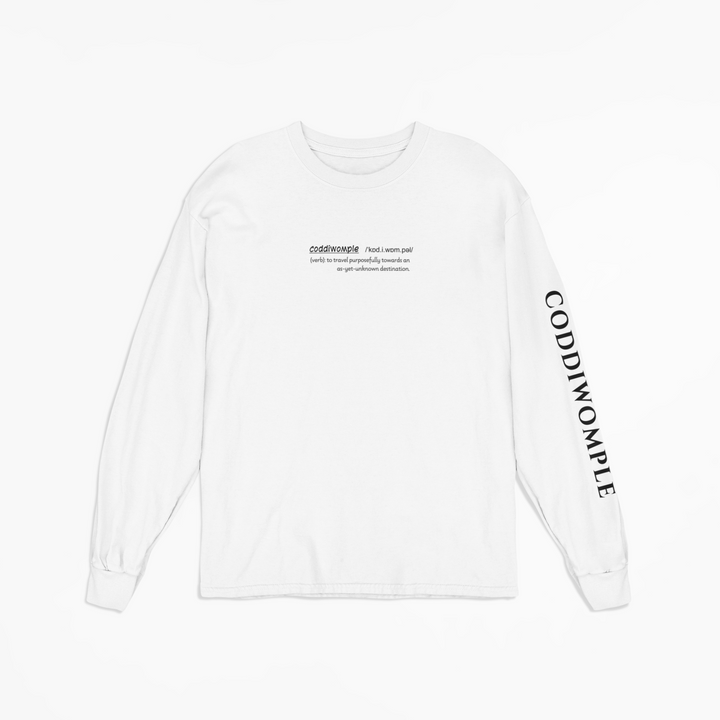 Coddiwomple - Unisex Long Sleeved Tee