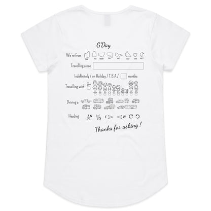 Thanks for Asking! - Ladies Signature Scoop Neck Tee