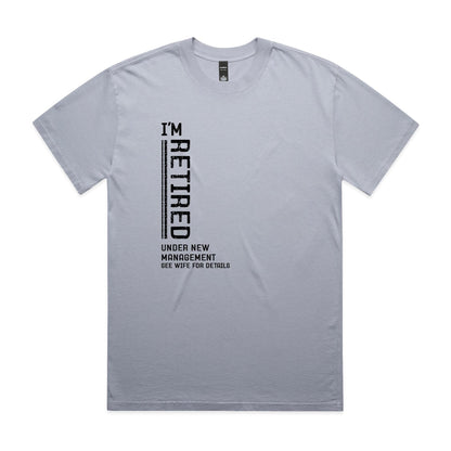 I'm Retired - Mens Premium Faded Tee