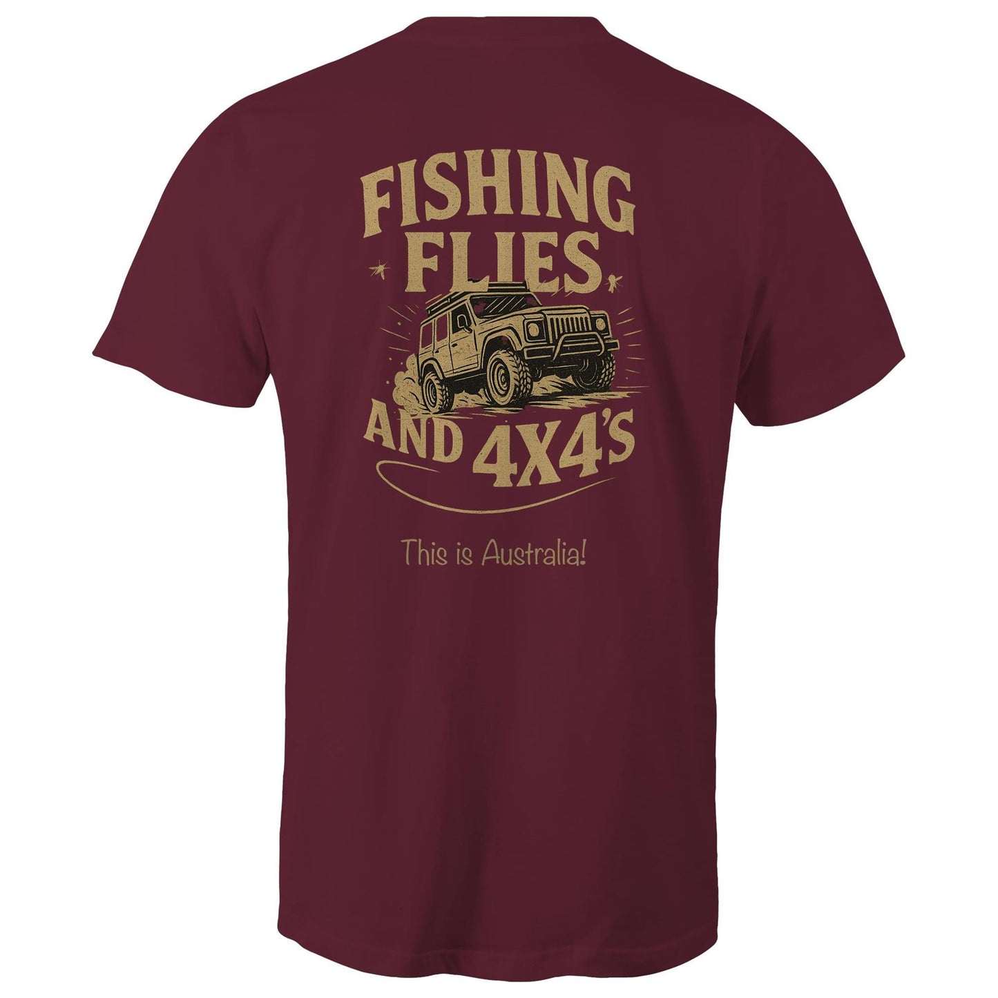 Flies, Fishing and 4x4s - Unisex Signature Tee